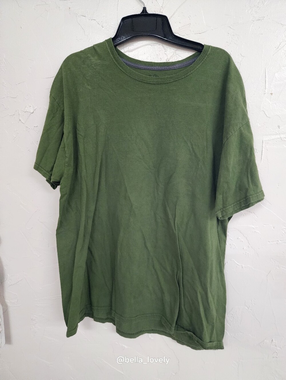 Fruit of the Loom Olive Green Crewneck Tee